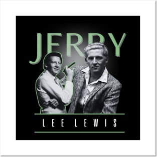 Jerry lee lewis +++ retro Posters and Art